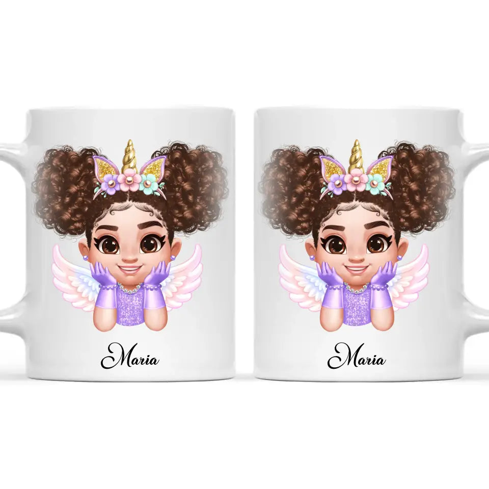 Personalised Princess Kids Cup – Customisable Character & Name
