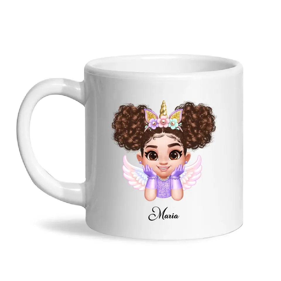Personalised Princess Kids Cup – Customisable Character & Name