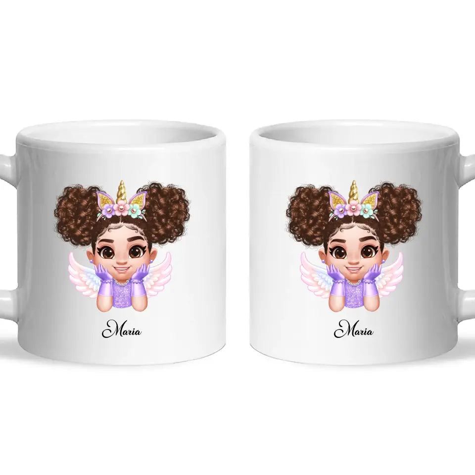 Personalised Princess Kids Cup – Customisable Character & Name