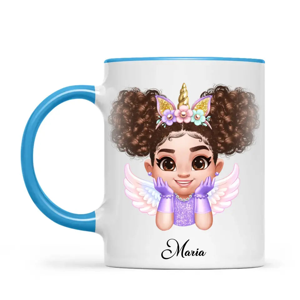 Personalised Princess Kids Cup – Customisable Character & Name