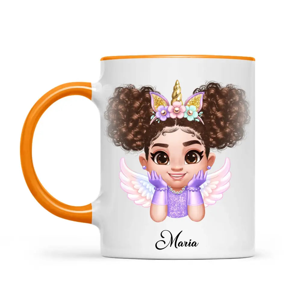 Personalised Princess Kids Cup – Customisable Character & Name