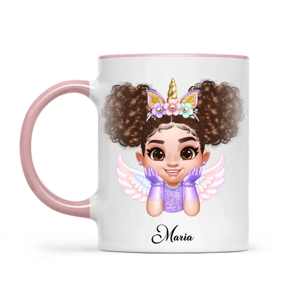 Personalised Princess Kids Cup – Customisable Character & Name