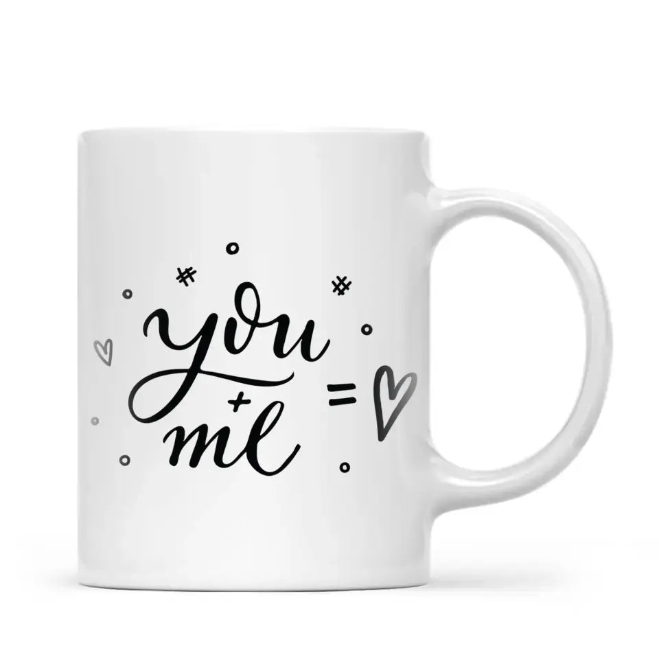 Personalised Romantic Couple Mug – Custom Love Gift for Partners