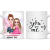 Personalised Romantic Couple Mug – Custom Love Gift for Partners