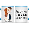 Personalised Romantic Couple Mug – Custom Love Gift for Him & Her