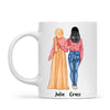 Personalised Friendship Mug – Custom Best Friends, Couples, or Family Coffee Cup