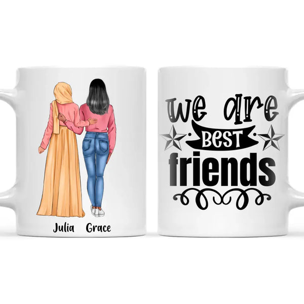 Personalised Friendship Mug – Custom Best Friends, Couples, or Family Coffee Cup