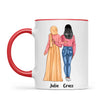 Personalised Friendship Mug – Custom Best Friends, Couples, or Family Coffee Cup