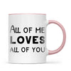 Personalised Romantic Couple Mug – Custom Love Gift for Him & Her