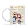 Personalised Anniversary Mug – Fully Customisable for Any Couple