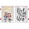 Personalised Anniversary Mug – Fully Customisable for Any Couple