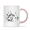 Personalised Romantic Couple Mug – Custom Love Gift for Partners