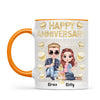 Personalised Anniversary Mug – Fully Customisable for Any Couple