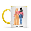Personalised Friendship Mug – Custom Best Friends, Couples, or Family Coffee Cup