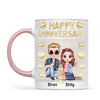 Personalised Anniversary Mug – Fully Customisable for Any Couple