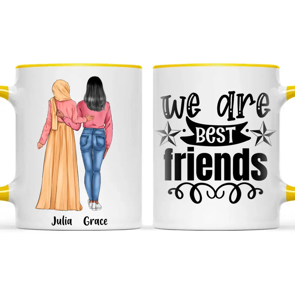 Personalised Friendship Mug – Custom Best Friends, Couples, or Family Coffee Cup
