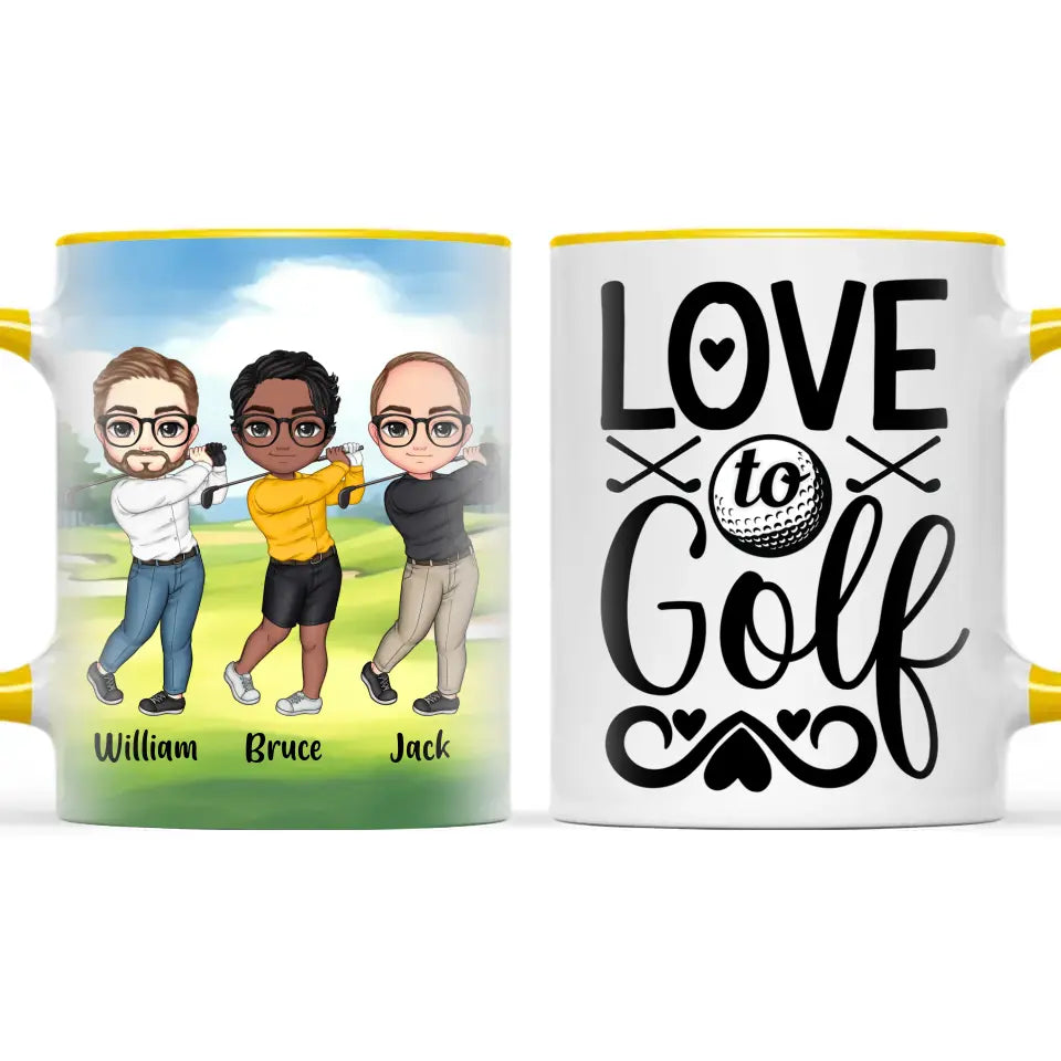 Golfing Buddies-Customizable Golf Friends Mug