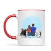 Design Your Own-Personalised Mug for Couples and Their Furry Friends