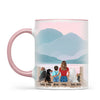 Personalised Mum & Kids Pet Mug - Custom Name & Design - Mother with Children & Pets - Fully Customisable - 11oz Ceramic Mug - NZ Made