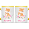 Royal Fox Family-Personalised Kids Mug
