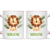 Personalised Lion Mug - Custom Name Kids Cup - Safari Animal Theme - Ceramic or Enamel - 11oz, 6oz, or Camping Mug - NZ Made