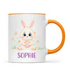 Personalised Bunny Mug - Custom Name Kids Cup - Cute Rabbit Design - 11oz or 6oz - NZ Made