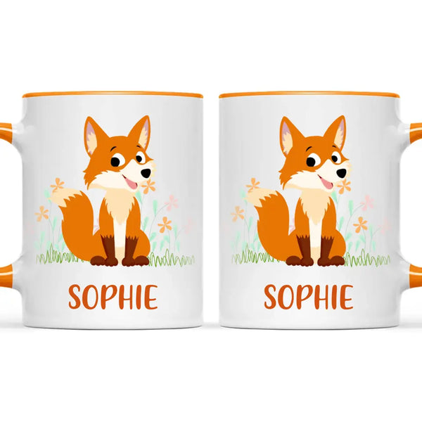 Clever Fox-Personalised Kids Mug