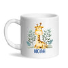 Personalised Giraffe Mug - Custom Name Kids Cup - Safari Animal Theme - Ceramic or Enamel - 11oz, 6oz, or Camping Mug - NZ Made