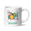 Personalised Drum Set Mug - Custom Name Kids Cup - Music Lover Gift - Ceramic or Enamel - 11oz, 6oz, or Camping Mug - NZ Made
