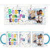 Personalised Best Grandpa Ever Photo Collage Mug - Custom Photo Gift for Grandad - 11oz - NZ Made