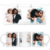 2 Photo Splash Frame Personalised Mug - Custom Photo Upload Gift - 11oz Ceramic - NZ Made