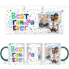 Personalised Best Grandpa Ever Photo Collage Mug - Custom Photo Gift for Grandad - 11oz - NZ Made