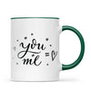 Personalised Romantic Couple Mug – Custom Love Gift for Partners