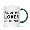 Personalised Romantic Couple Mug – Custom Love Gift for Him & Her