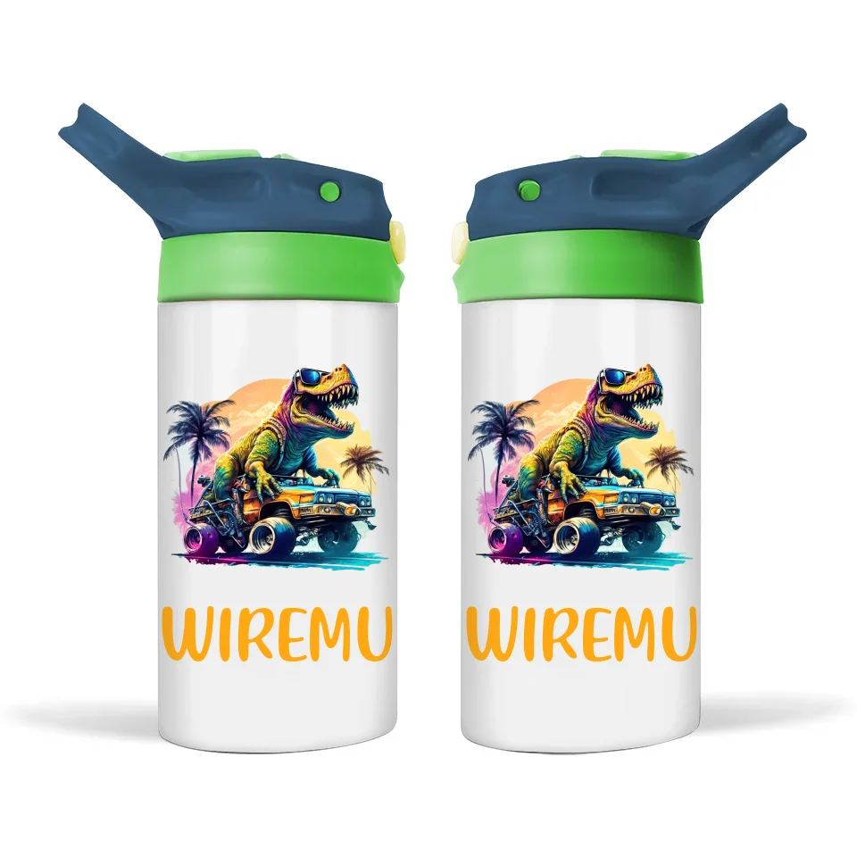 Thunderous Titan Crusher - Personalised Monster Truck Personalised Sippy Bottle