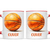 Personalised Kids Basketball Mug β Custom Name Gift for Young Players