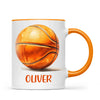 Personalised Kids Basketball Mug β Custom Name Gift for Young Players