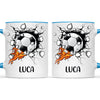 Custom Kids Soccer Mug – Personalised Name Football Gift for Young Players