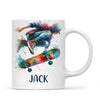 Custom Skateboarding Mug for Kids β Personalised Street Style Gift