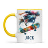 Custom Skateboarding Mug for Kids β Personalised Street Style Gift
