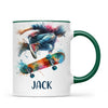 Custom Skateboarding Mug for Kids β Personalised Street Style Gift