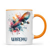 Personalised Kids Skateboarding Mug β Custom Name Gift for Young Skaters