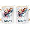 Personalised Kids Skateboarding Mug β Custom Name Gift for Young Skaters