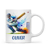Custom Kids Cricket Mug β Personalised Name Gift for Young Cricket Fans