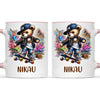 Personalised Kids Skateboarding Mug β Custom Urban Teddy Bear Design