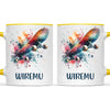 Personalised Kids Skateboarding Mug β Custom Name Gift for Young Skaters