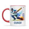 Custom Kids Cricket Mug β Personalised Name Gift for Young Cricket Fans