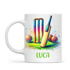 Personalised Kids Cricket Mug with Name β Custom Cricket Gift for Young Players