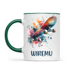 Personalised Kids Skateboarding Mug β Custom Name Gift for Young Skaters