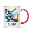 Custom Kids Cricket Mug β Personalised Name Gift for Young Cricket Fans